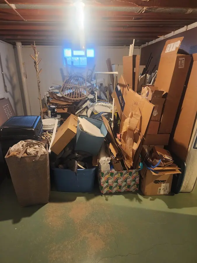 Roll-off dumpster container at job site for Construction Dumpster Rental in Colebrookdale